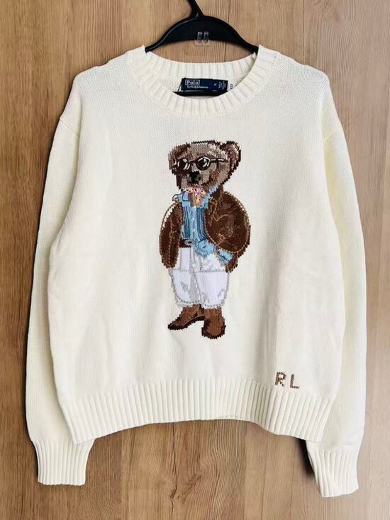 Polo Ralph Lauren Sweaters - Polo Ralph Lauren Cowboy Bear Knit Sweater